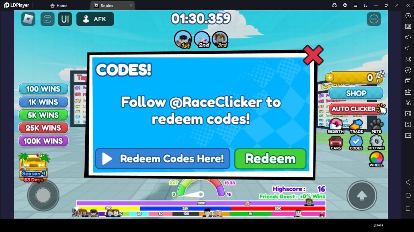 Race Clicker